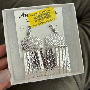 Silver Statement Earrings